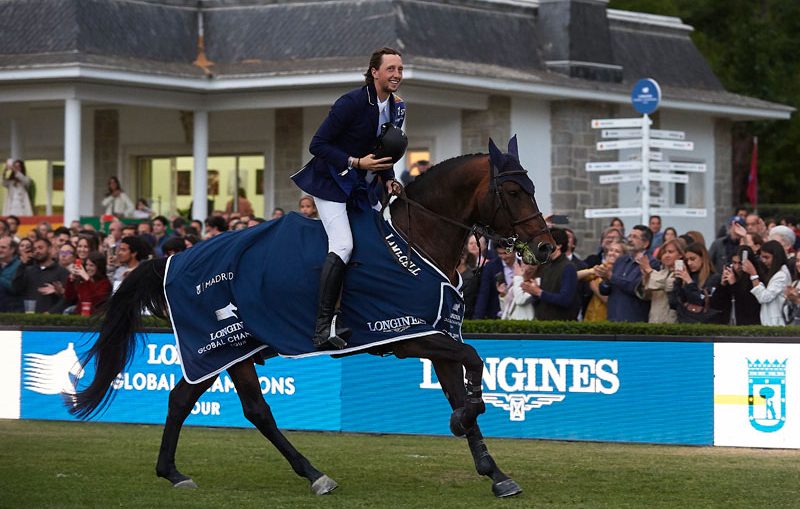 Martin Fuchs vencedor del Longines Global Champions Tour Gran Premio de Madrid