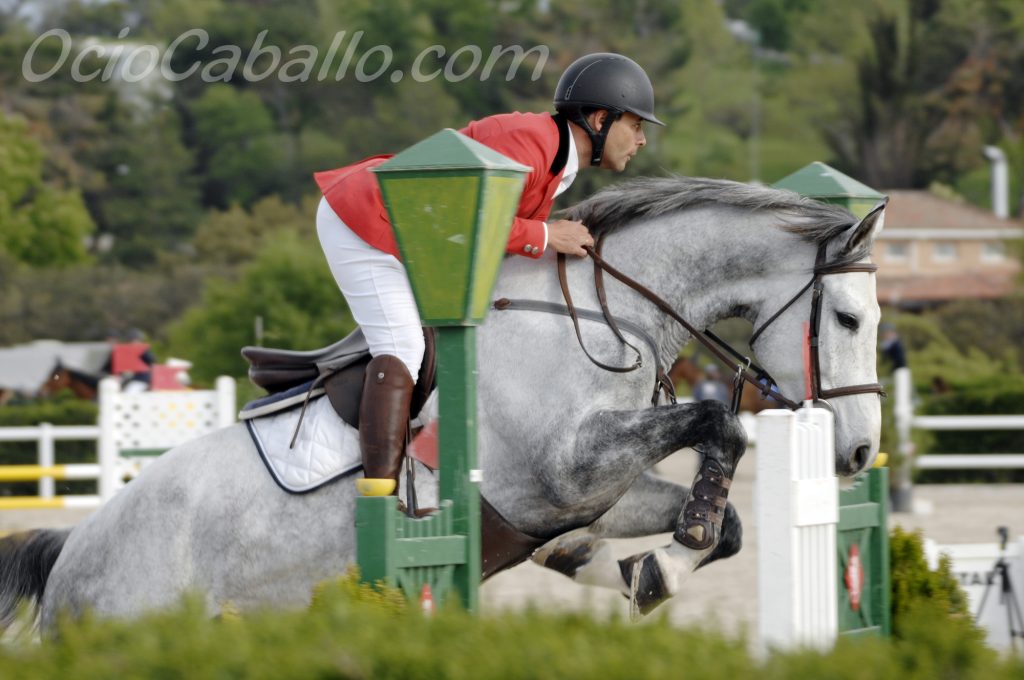 Jorge Ruiz de Eguilaz con ICE BLINK DEL MASET