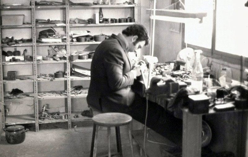 Taller original en 1970