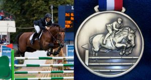 Sergio Álvarez Moya, foto que inspiró la medalla de Salto Masculino