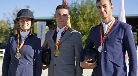 Podio de ganadores