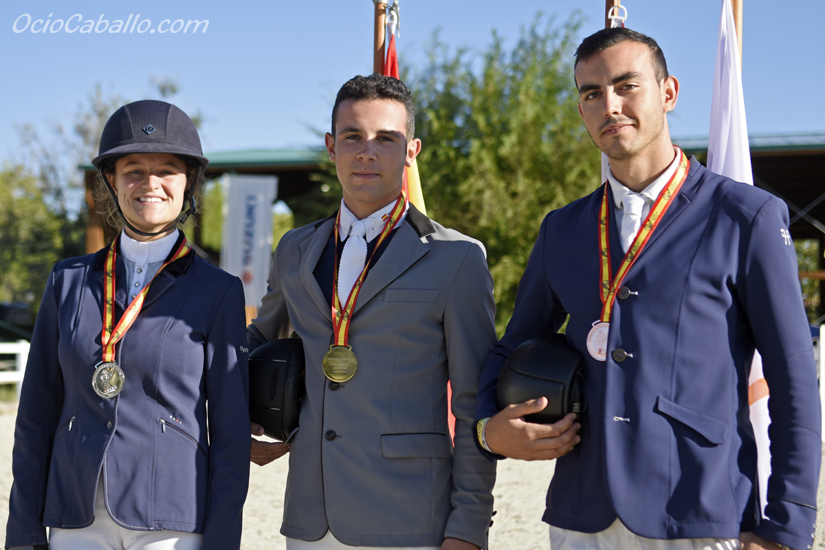 Podio de ganadores
