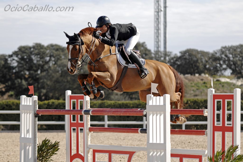 Luis Mateos con 'Chamant de Biolley'
