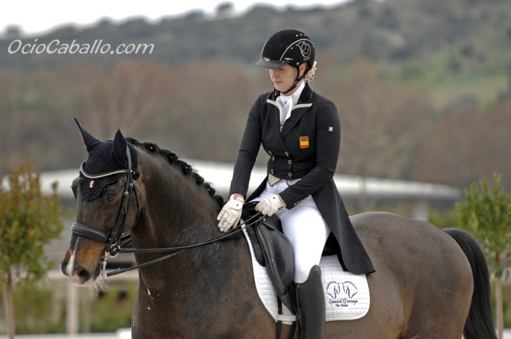 Laura Mangado con 'Wilou'